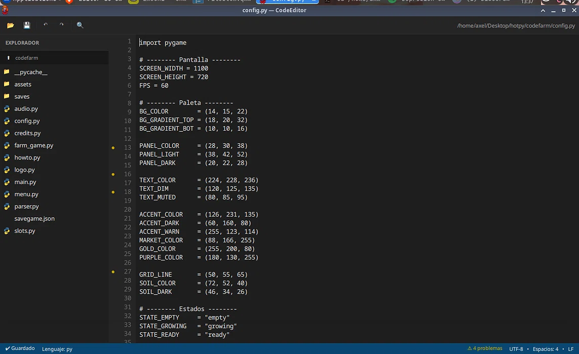 Code editor