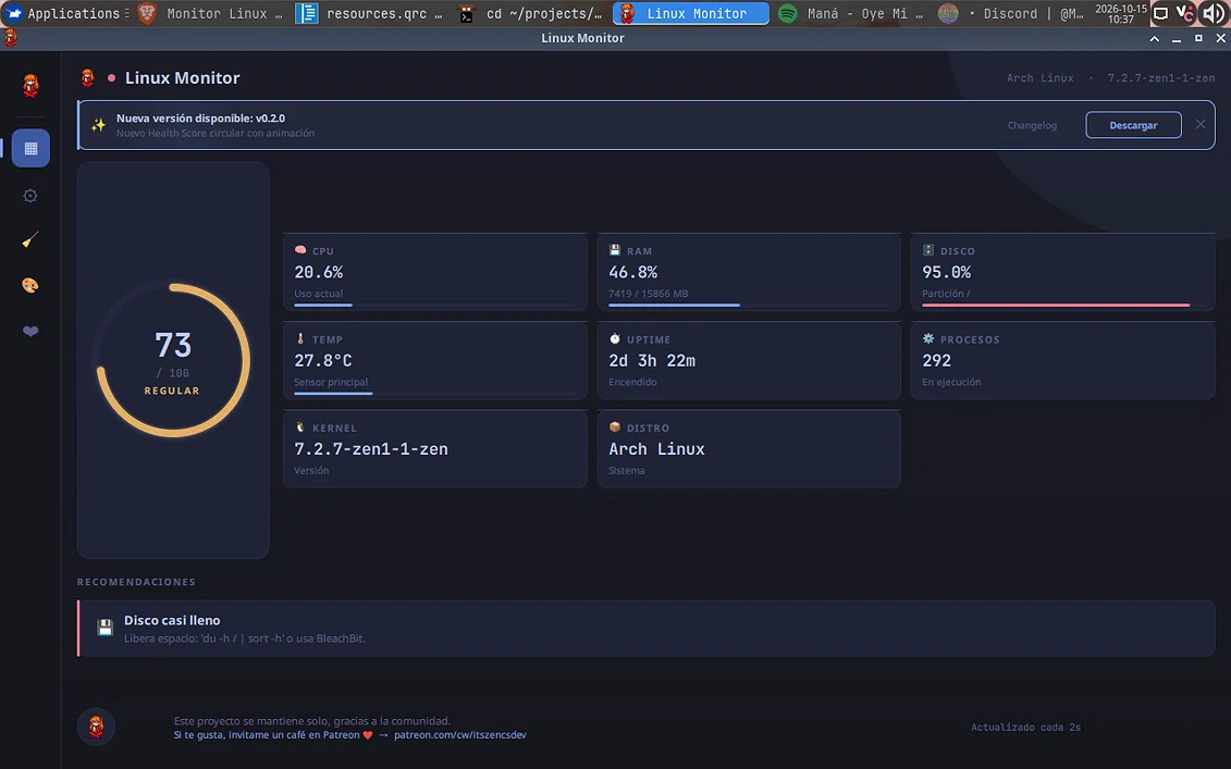 System optimizer